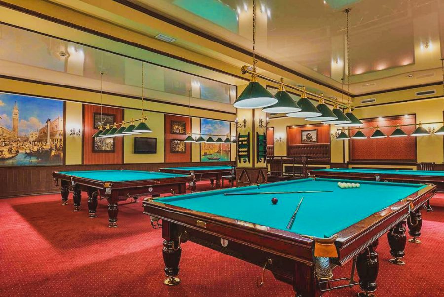 Бильярд в санатории Крепость в городе Кисловодске - фотография