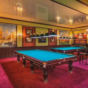 Бильярд в санатории Крепость в городе Кисловодске - фотография