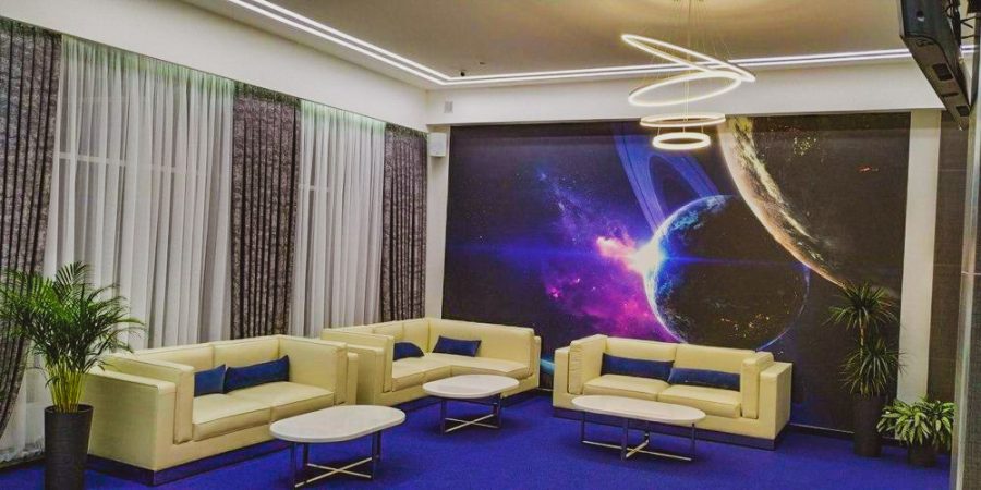 Холл в санатории Крепость в городе Кисловодске - фотография