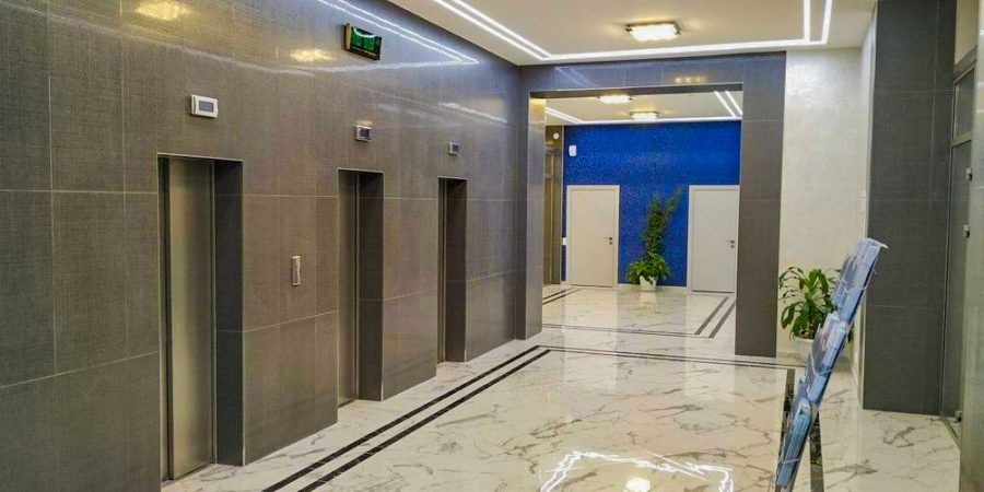 Холл в санатории Крепость в городе Кисловодске - фотография