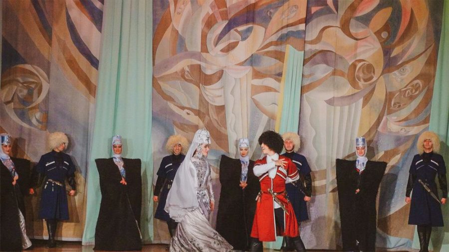 Киноконцертный зал в санатории Крепость в городе Кисловодске - фотография