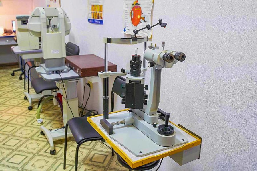 Офтальмологический кабинет в санатории Крепость в городе Кисловодске - фотография