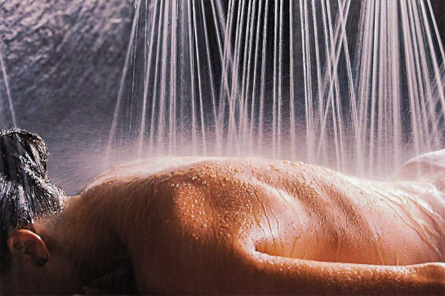 Душ Виши в санатории Крепость в городе Кисловодске - фотография