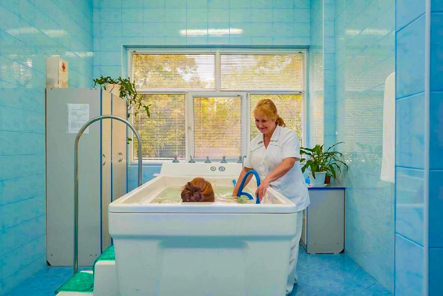 Минеральная ванна в санатории Крепость в городе Кисловодске - фотография