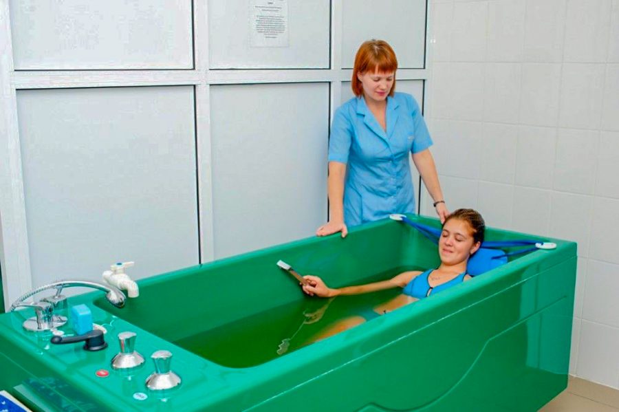 Пантовая ванна в санатории Крепость в городе Кисловодске - фотография