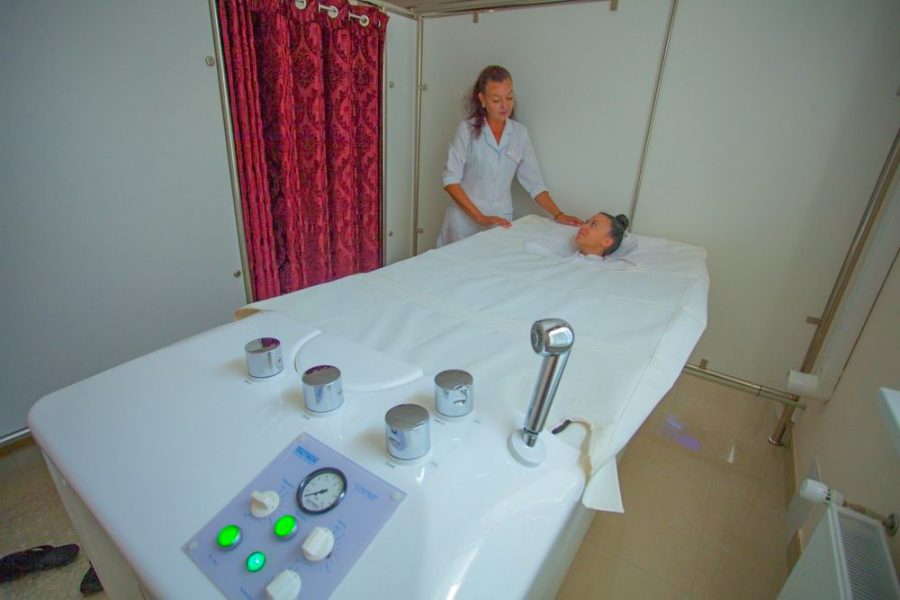 Сухая углекислая ванна в санатории Крепость в городе Кисловодске - фотография