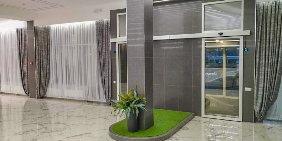 Ресепшн в санатории Крепость в городе Кисловодске - фотография