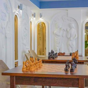 Шахматы в санатории Крепость в городе Кисловодске - фотография