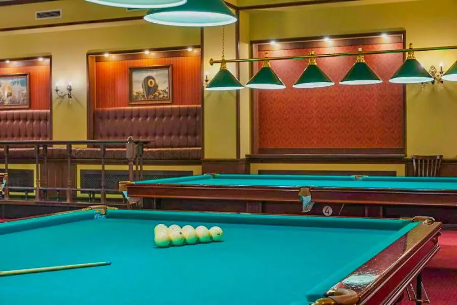 Бильярд в санатории Крепость в городе Кисловодске - фотография