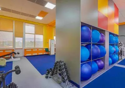 Тренажерный зал в санатории Крепость в городе Кисловодске - фотография